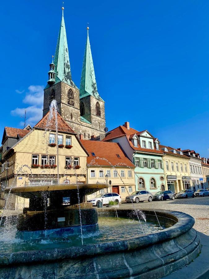 Zum Mathildenbrunnen Daire Quedlinburg Dış mekan fotoğraf